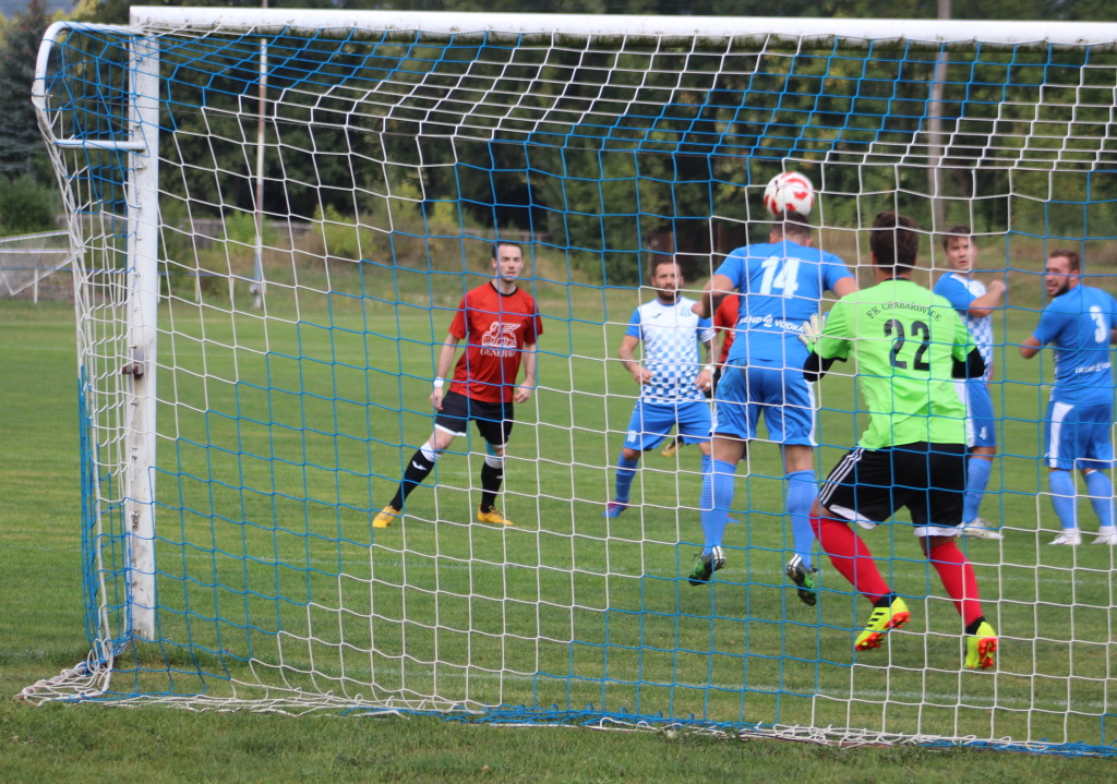 4. kolo - Chabařovice : Dobkovice / Zdroj: Děčínský Deník, Autor: Jaroslav Zeman