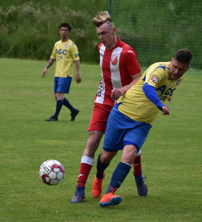 Jaromír Dyrynk v souboji, Foto: Jaroslav Zeman, Děčínský deník